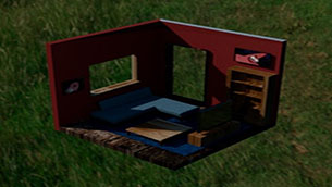 3d room illustration